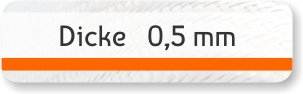 Carbon Platte 0,5 mm
