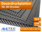 Preview: 3D Drucker Dauerdruckplatte für CR-10S Pro 310 x 320mm - ABS PLA PETG HIPS Filament