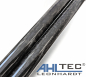 Preview: Forged Carbon Rohr - Hochglanz Fein - 25 mm x 23 mm x 1000 mm