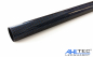 Preview: Carbon Rohr BLAU Hochglanz 25 mm x 23 mm x 330 mm