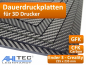 Preview: 3D Drucker Dauerdruckplatte für Ender 3 Creality 235 x 235mm - ABS PLA PETG HIPS Filament