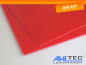 Preview: GFK rot 600 x 500 mm x 1,0 mm