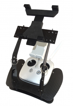 SET1 DJI Phantom 4 - in CARBON - mit Senderpult, FPV Erweiterung & Tablethalterung