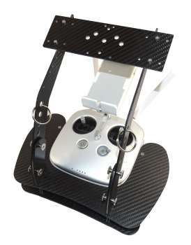 SET4 DJI Phantom 3 advanced, professional - in CARBON - mit Senderpult, FPV Erweiterung für Monitore