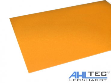 GFK orange 600 x 500 mm x 1,0 mm