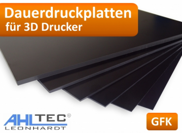 GFK 3D Drucker Dauerdruckplatte für ABS PLA PETG HIPS PMMA Filament Druckplatte