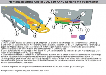 Akku Halteplatte SAB Goblin 700/630