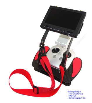 Senderpult in Carbon für DJI Phantom 3 advanced, professional