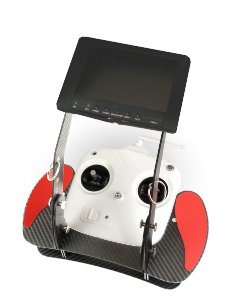 SET für Monitore - DJI Phantom 3 standard - in CARBON - mit Senderpult, FPV Erweiterung