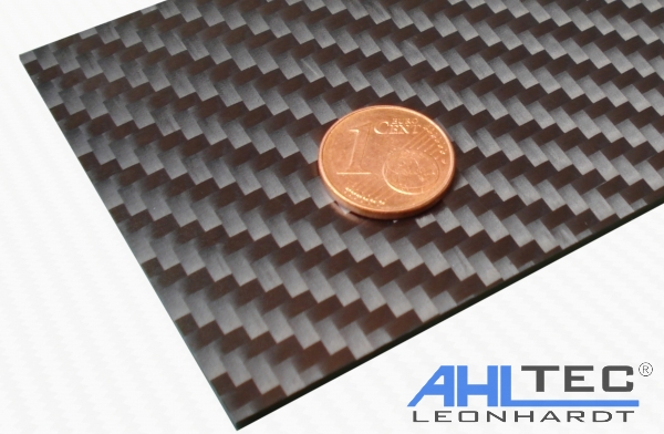 Carbon Platte 300 x 200 mm 2,5 mm