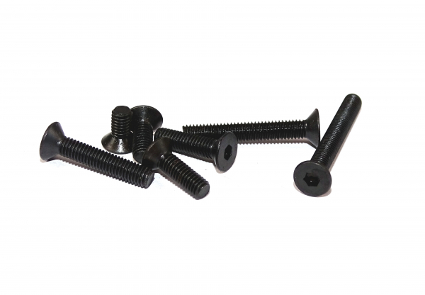 10x DIN 7991 Senkkopfschraube mit Innensechskant 8.8 M3 x 8