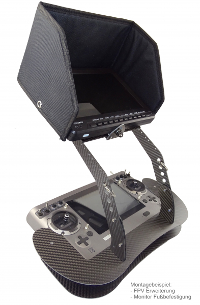 !!!NEU!!! Senderpult für alle Yuneec Sender ST24 & ST16 und S / E - in Carbon