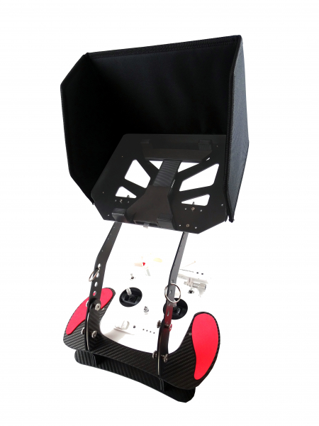 SUN2 DJI Phantom 3 standard SET - in CARBON - mit Senderpult, FPV Erweiterung, Tablethalterung & Sonnenschutz