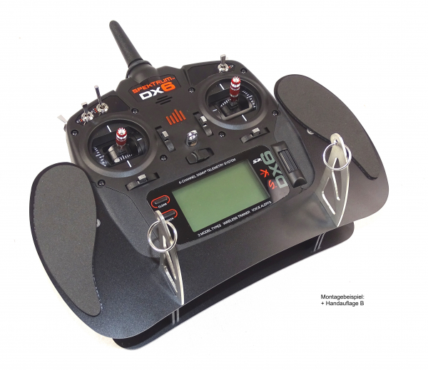 Senderpult DX6 (V2, G2, G3) & DX7 & DX8 G2 in black
