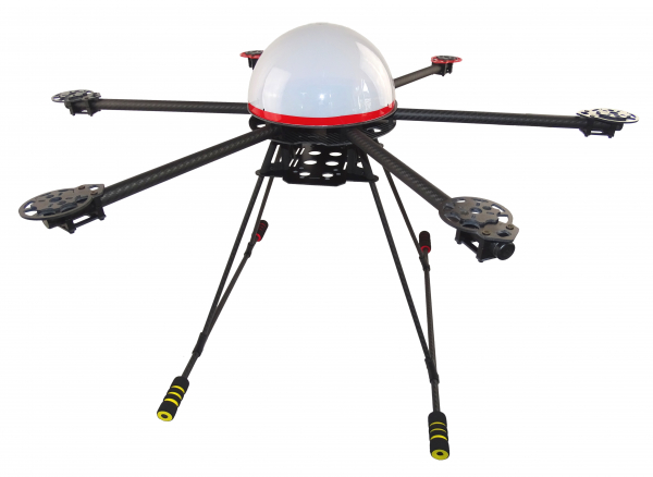 Hexacopter Frame E800 als Bausatz