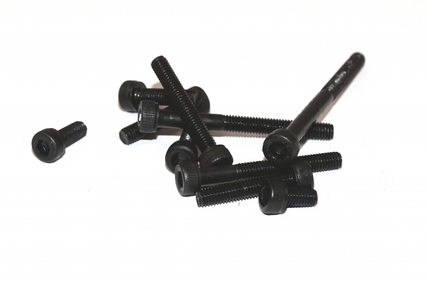 10x DIN 912 Zylinderkopfschraube mit Innensechskant 12.9 M3 x 6