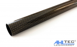 Carbon Rohr GOLD Hochglanz 25 mm x 23 mm x 500 mm