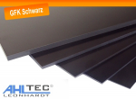 GFK black 2.Wahl 600 x 500 mm x 2,0 mm